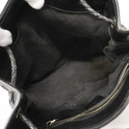 Gucci Shoulder Bag GG Canvas Black Silver — view 4