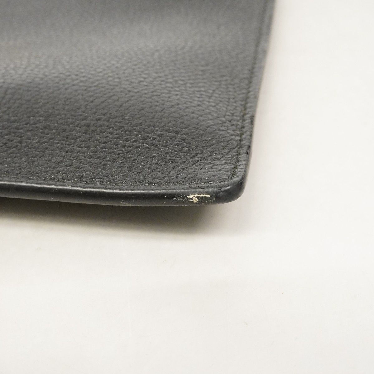 Gucci Clutch Zumi Leather Black Gold Silver — view 8