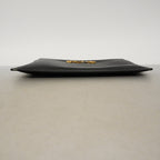 Gucci Clutch Zumi Leather Black Gold Silver — view 3