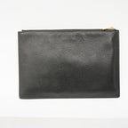 Gucci Clutch Zumi Leather Black Gold Silver — view 9