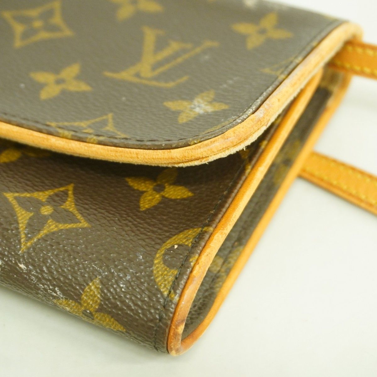 Louis Vuitton Shoulder Bag Monogram Pochette Twin GM Brown — view 8