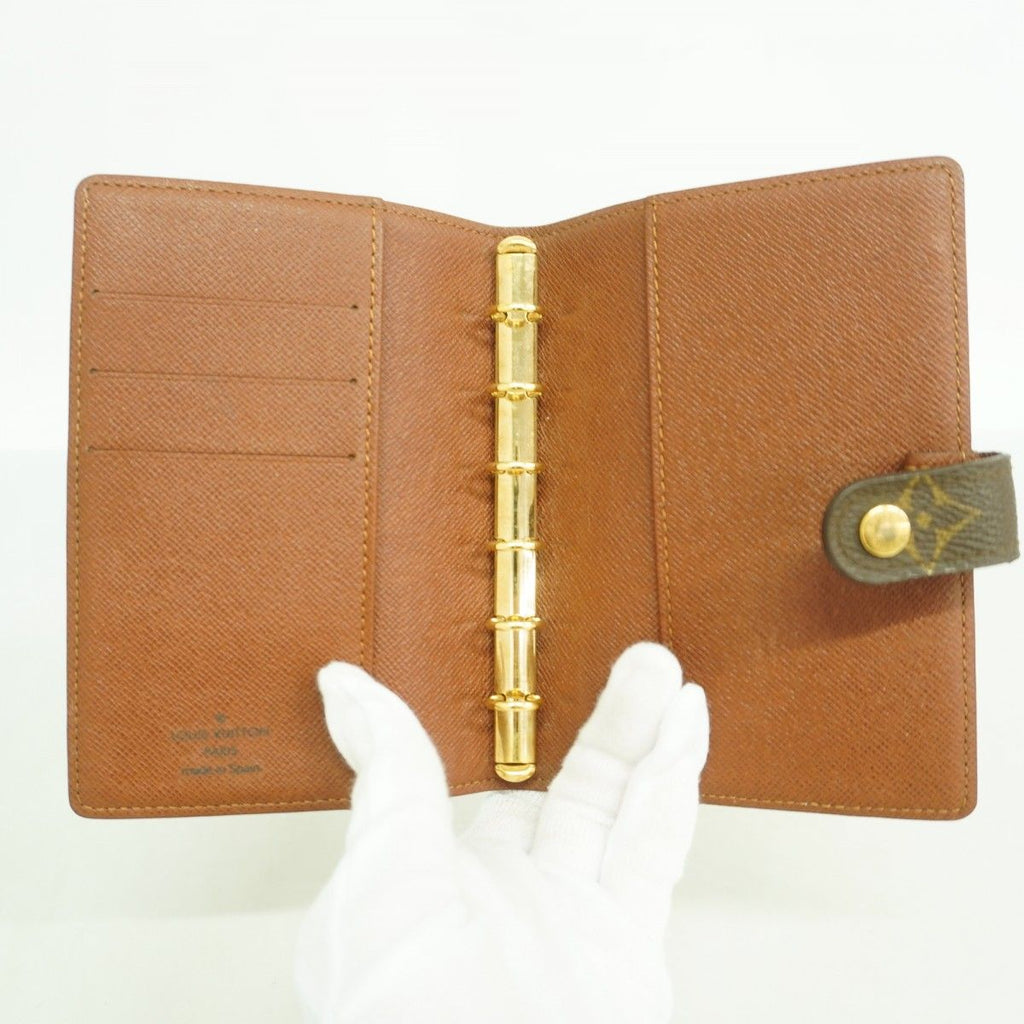 Louis Vuitton Notebook Cover Monogram Agenda PM Brown — view 3