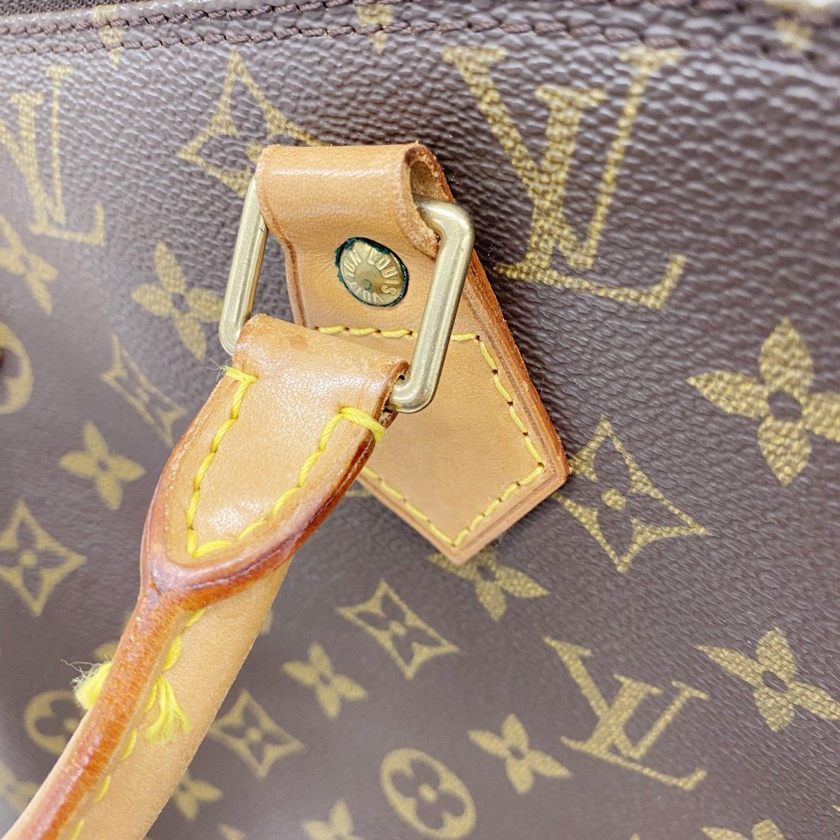 Louis Vuitton Handbag Monogram Alma Brown — view 8
