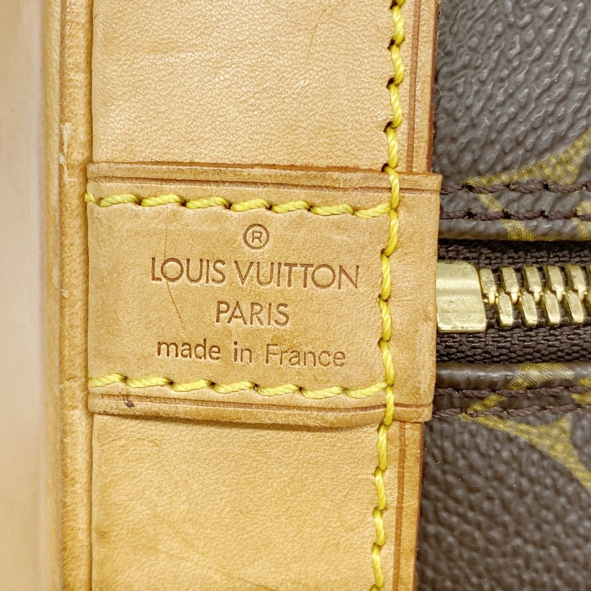 Louis Vuitton Handbag Monogram Alma Brown — view 5
