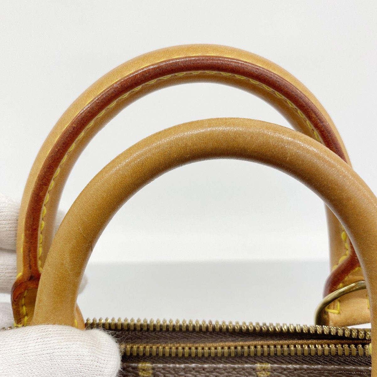 Louis Vuitton Handbag Monogram Alma Brown — view 7