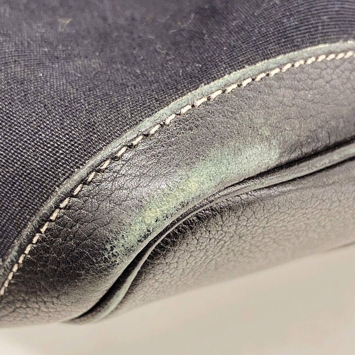 Hermes Tote Garden Party PM Toile Officier Black Silver — view 6