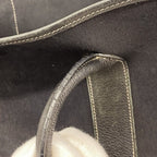 Hermes Tote Garden Party PM Toile Officier Black Silver — view 9