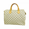 Louis Vuitton Handbag Damier Azur Speedy 30 White