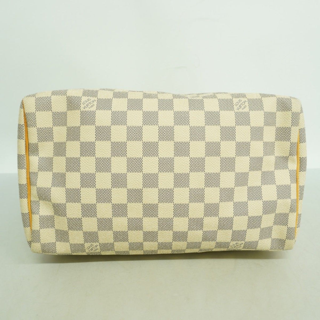 Louis Vuitton Handbag Damier Azur Speedy 30 White — view 3
