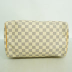 Louis Vuitton Handbag Damier Azur Speedy 30 White — view 3