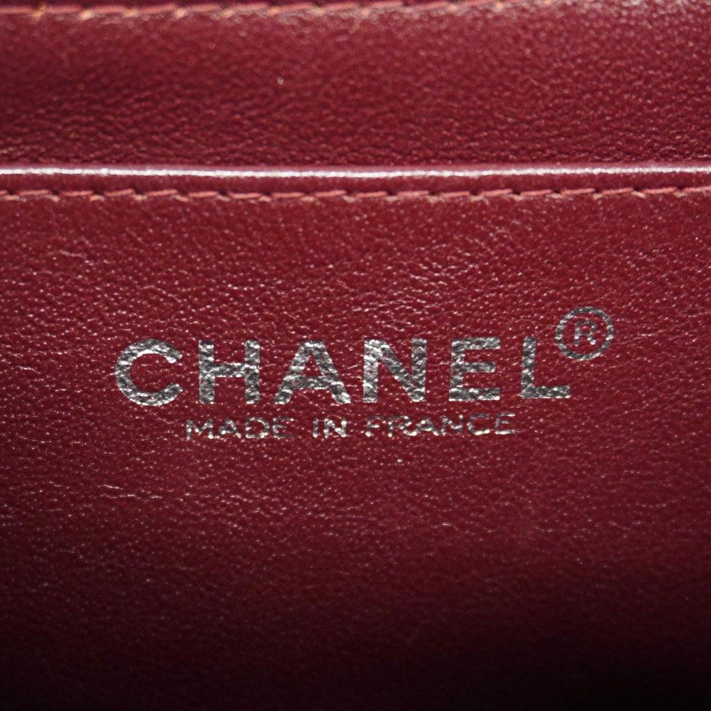 Chanel Shoulder Bag Quilted Cotton Black Silver — view 5
