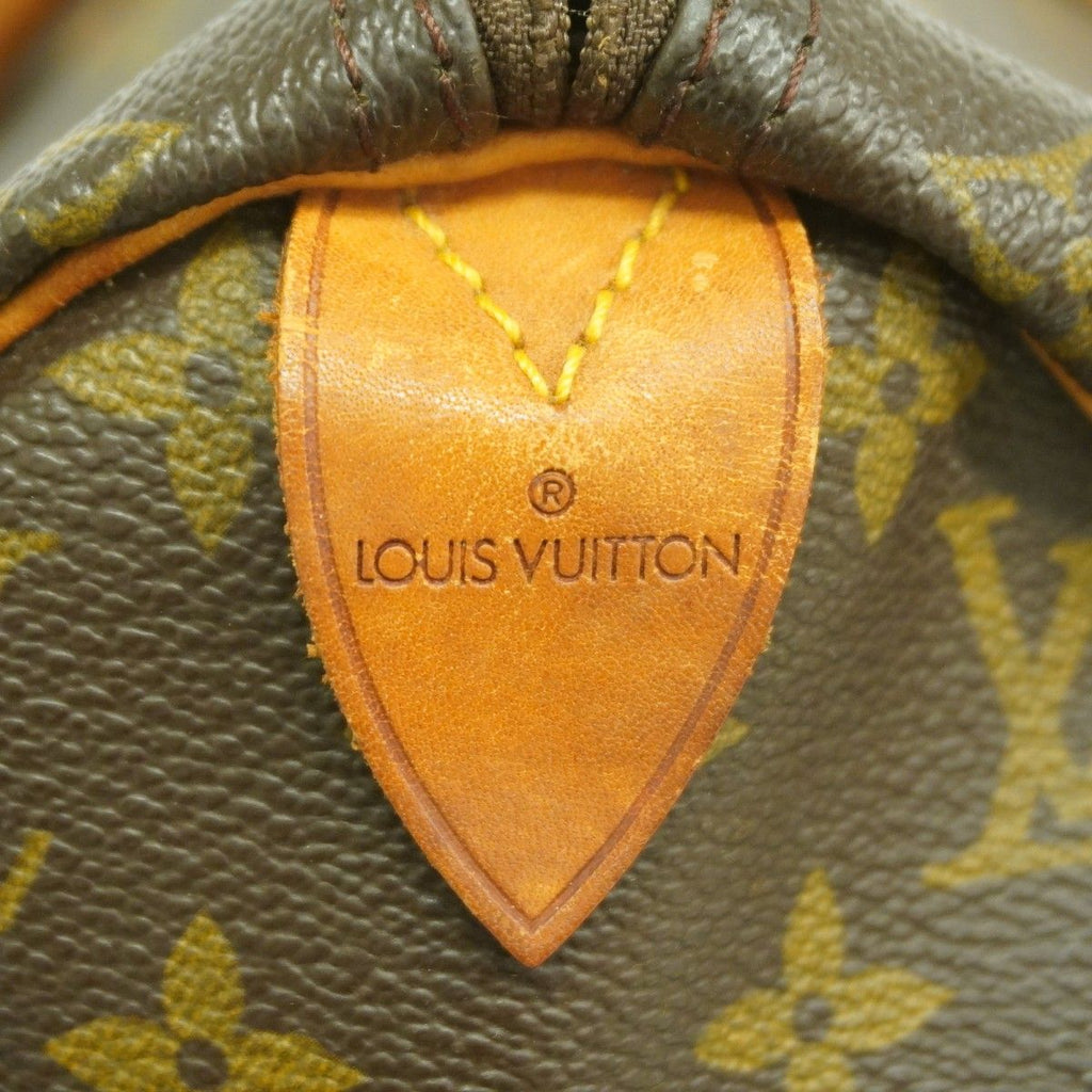 Louis Vuitton Handbag Monogram Speedy 40 Brown — view 5