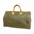 Louis Vuitton Handbag Monogram Speedy 40 Brown