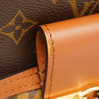Louis Vuitton Handbag Monogram Reverse Hobo de Fine PM Brown 2-Way — view 7