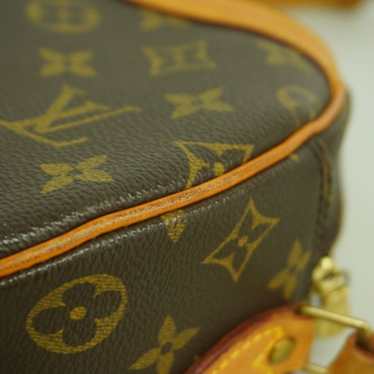 Louis Vuitton Shoulder Bag Monogram Blois Brown — view 7