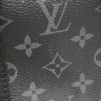 Louis Vuitton Handbag Monogram Eclipse Reverse Keepall Bandouliere 35 Black — view 6