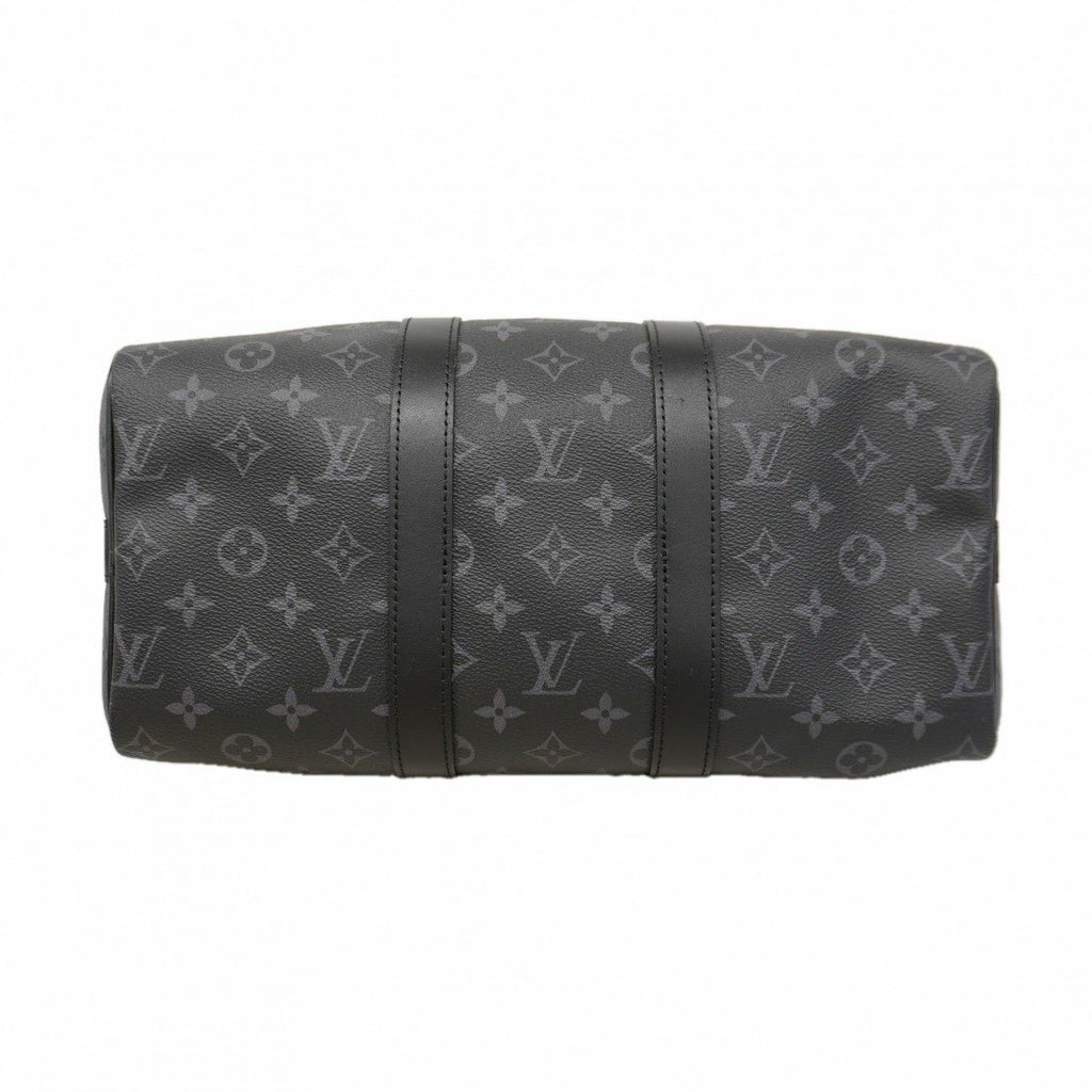 Louis Vuitton Handbag Monogram Eclipse Reverse Keepall Bandouliere 35 Black — view 3