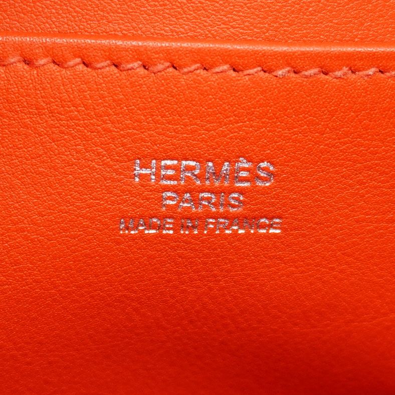 Hermes Shoulder Bag Ricol 17 Color Capucines Silver — view 5