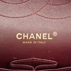 Chanel Shoulder Bag Deca Quilted Lambskin Black Gold — view 5