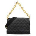 Louis Vuitton Handbag Monogram Embossed Coussin MM Noir 2-Way