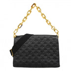 Louis Vuitton Handbag Monogram Embossed Coussin MM Noir 2-Way