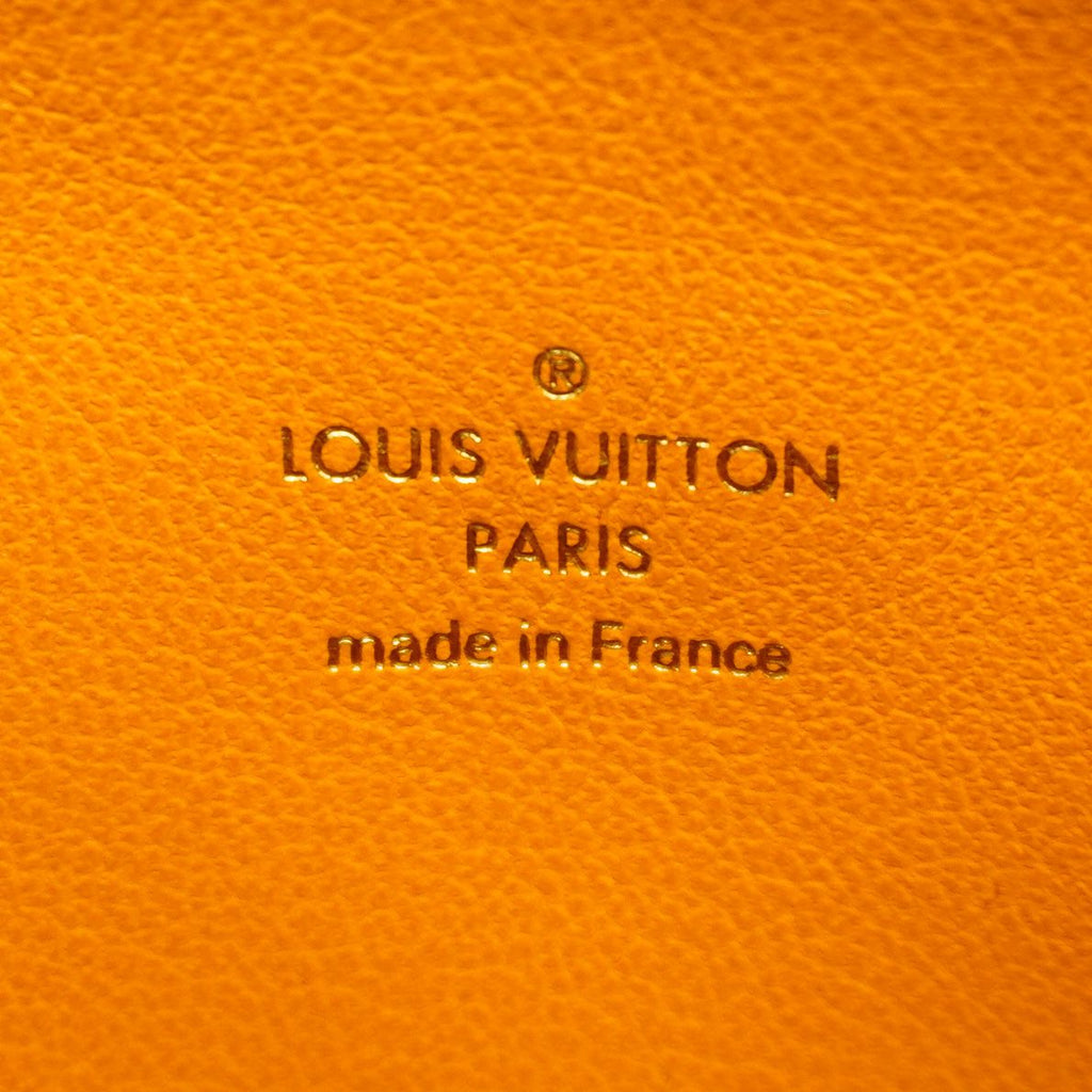 Louis Vuitton Handbag Monogram Embossed Coussin MM Noir 2-Way — view 5