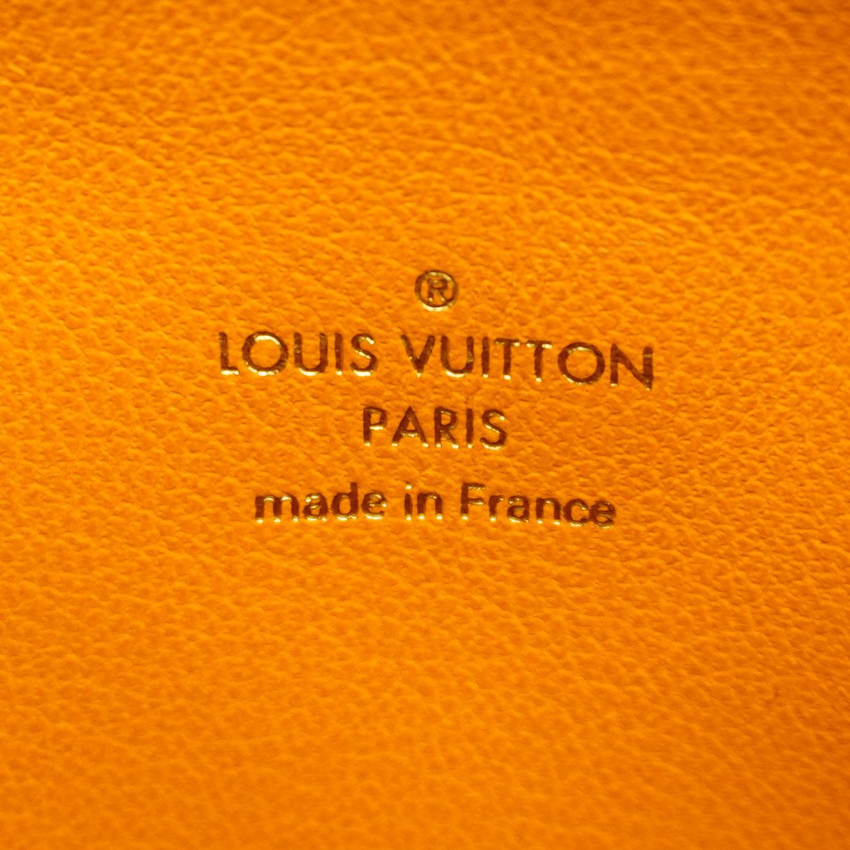 Louis Vuitton Handbag Monogram Embossed Coussin MM Noir 2-Way — view 5