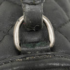 Chanel Handbag Boy Top Handle Calfskin Black Silver 2-Way — view 7
