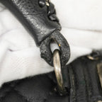 Chanel Handbag Boy Top Handle Calfskin Black Silver 2-Way — view 6