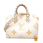 Louis Vuitton Handbag LV by the Pool Speedy Bandouliere 25 White Beige 2-Way