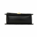 Chanel Shoulder Bag Quilted Lambskin Black Gold — view 3