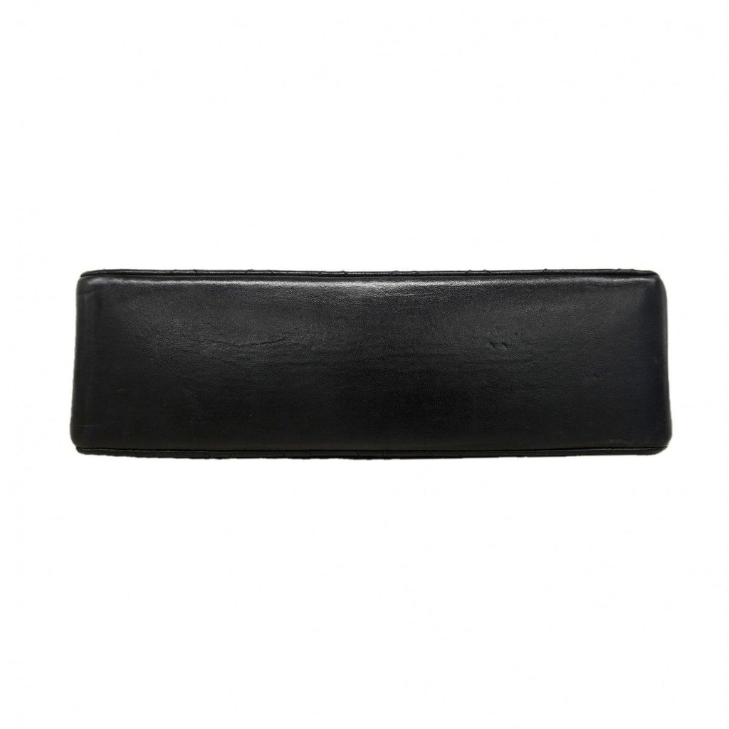 Chanel Shoulder Bag Quilted Lambskin Black Gold — view 3