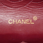 Chanel Shoulder Bag Quilted Lambskin Black Gold — view 5