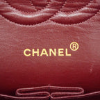 Chanel Shoulder Bag Quilted Lambskin Black Gold — view 5