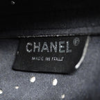 Chanel Shoulder Bag Caviar Leather Blue Silver — view 5
