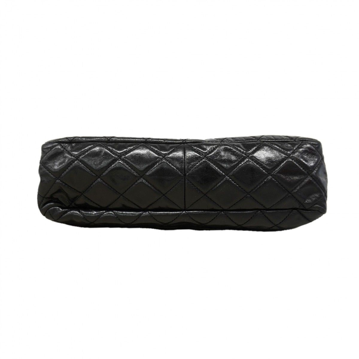 Chanel Handbag Quilted Lambskin Black Gold 2-Way — view 3