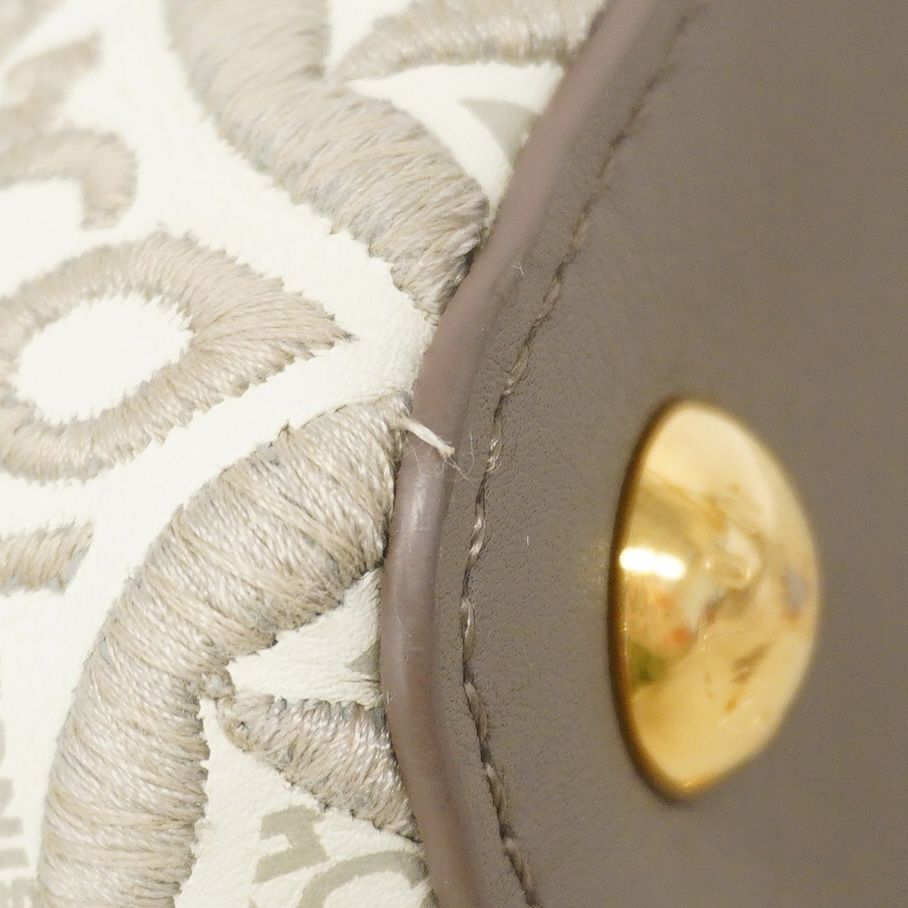 Louis Vuitton Handbag Monogram Jacquard Since Capucines BB Taupe 2-Way — view 6