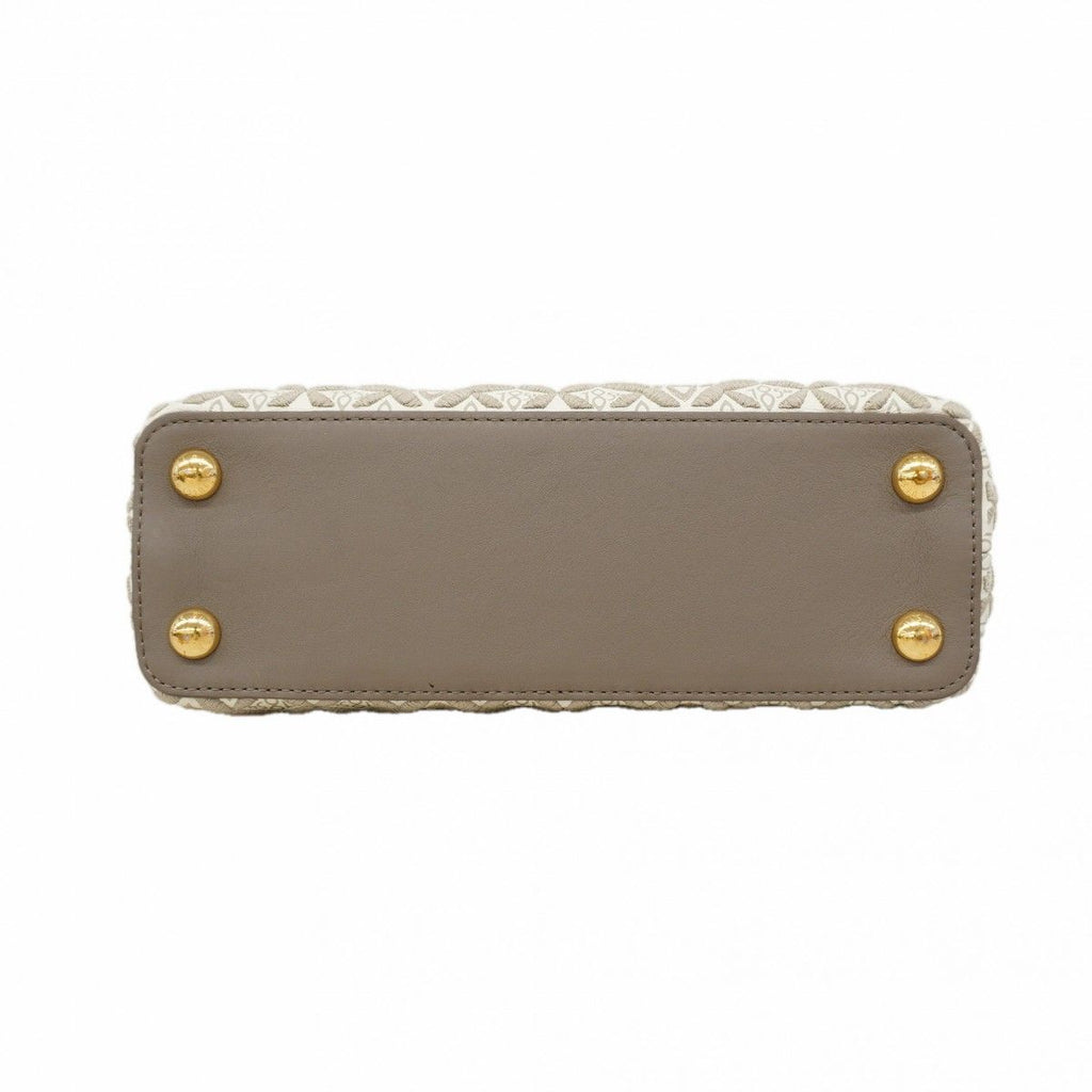 Louis Vuitton Handbag Monogram Jacquard Since Capucines BB Taupe 2-Way — view 3