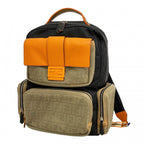 Fendi Backpack Zucca Canvas Nylon Multicolor Silver