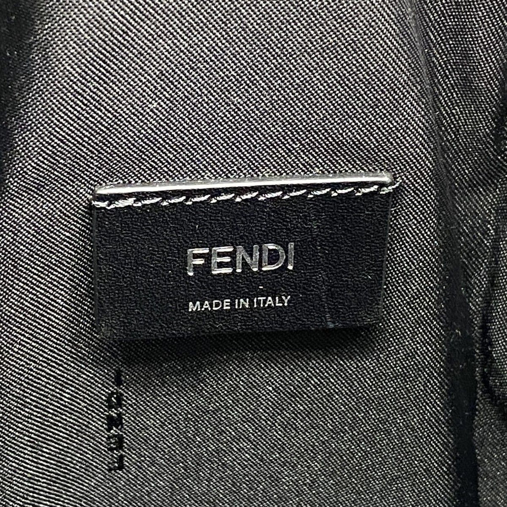 Fendi Backpack Zucca Canvas Nylon Multicolor Silver — view 5