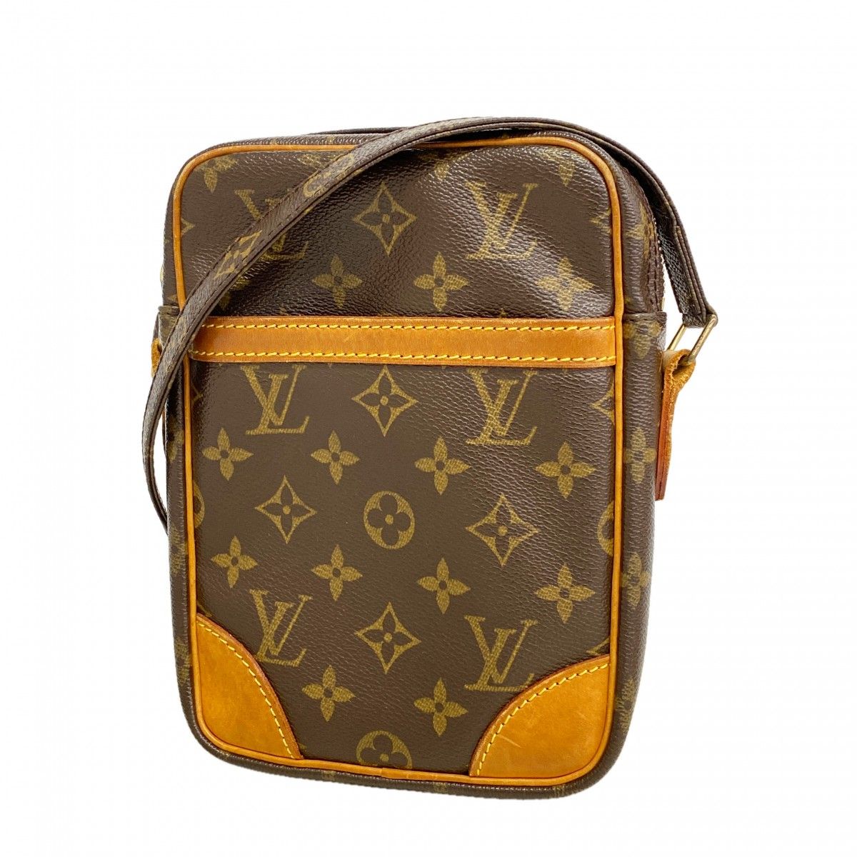 Louis Vuitton Shoulder Bag Monogram Danube Brown