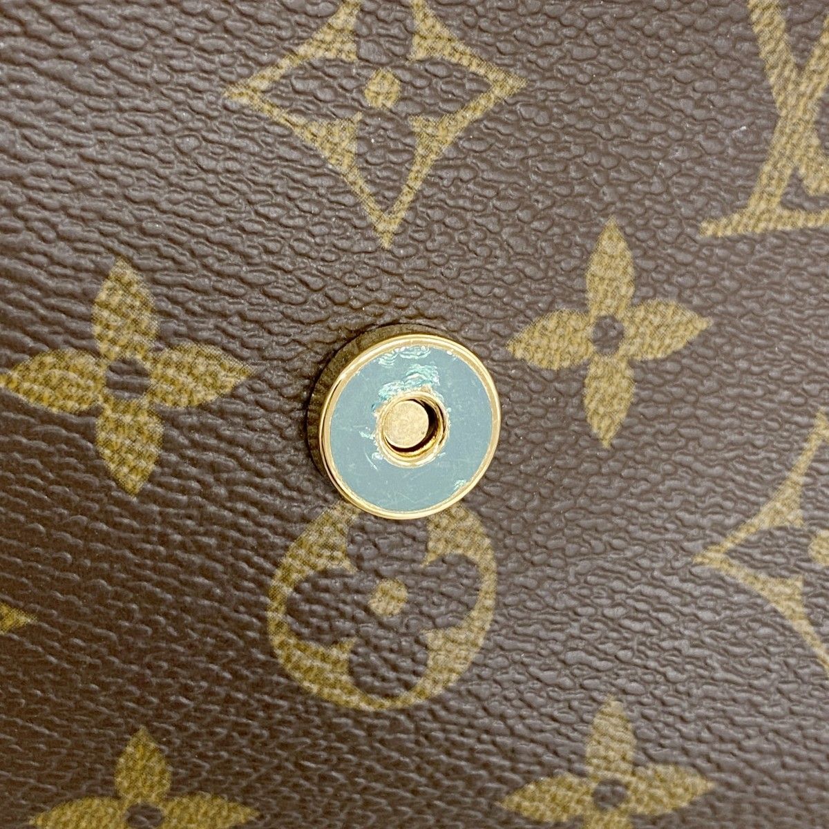 Louis Vuitton Shoulder Bag Monogram Pochette Twin PM Brown — view 7