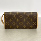 Louis Vuitton Shoulder Bag Monogram Pochette Twin PM Brown — view 9
