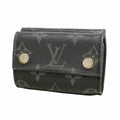 Louis Vuitton Trifold Wallet Monogram Eclipse Discovery Compact Black