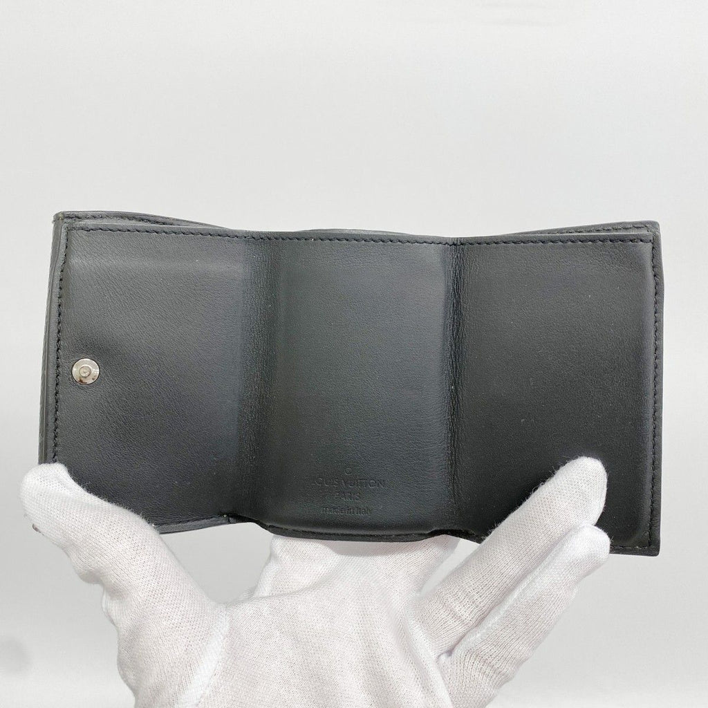 Louis Vuitton Trifold Wallet Monogram Eclipse Discovery Compact Black — view 3