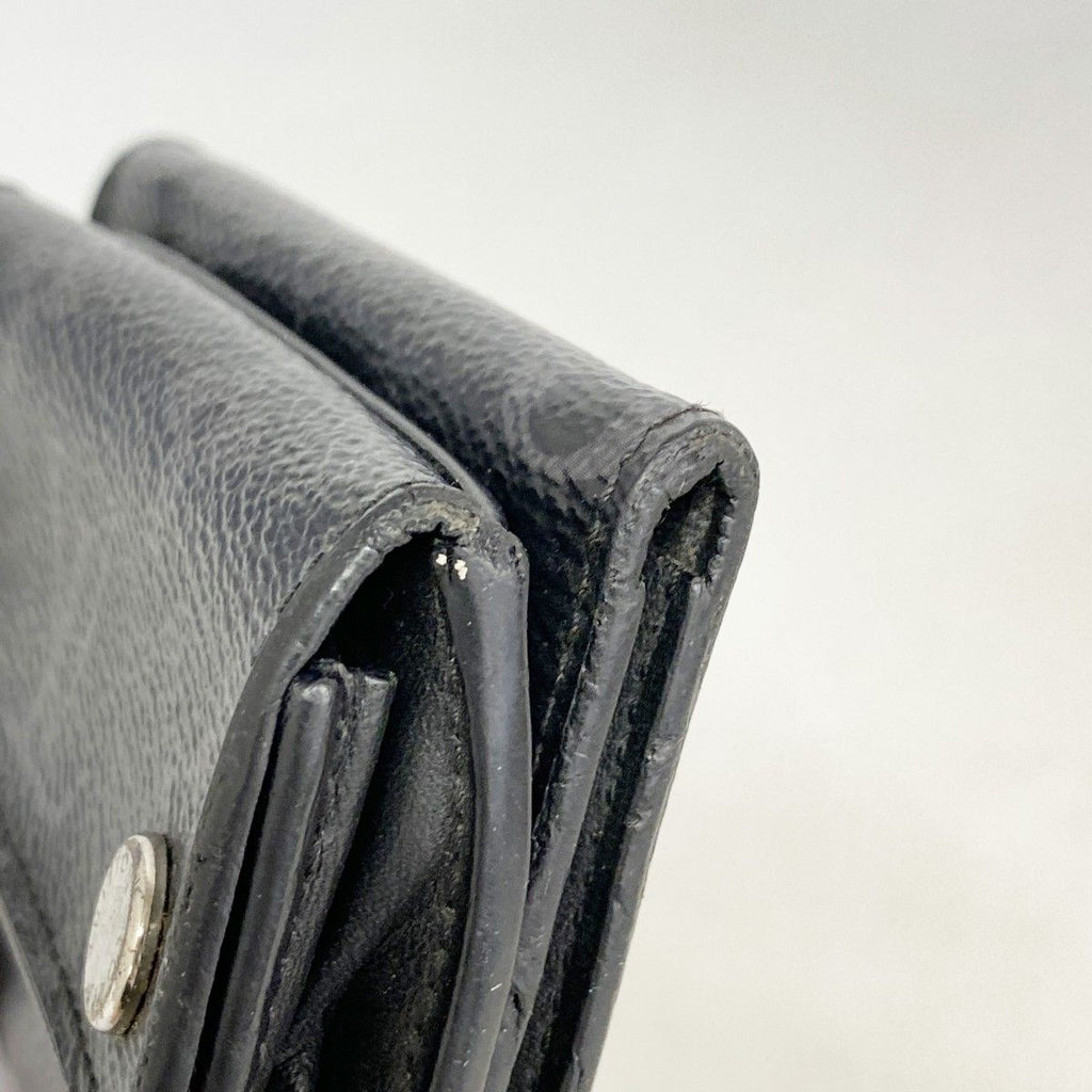 Louis Vuitton Trifold Wallet Monogram Eclipse Discovery Compact Black — view 6