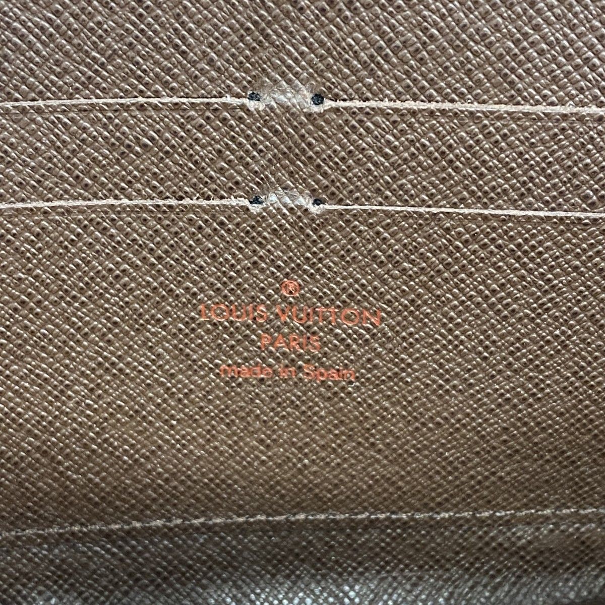 Louis Vuitton Wallet Damier Zippy Ebene — view 4