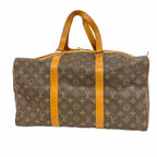 Louis Vuitton Boston Bag Monogram Sac Spool 45 Brown