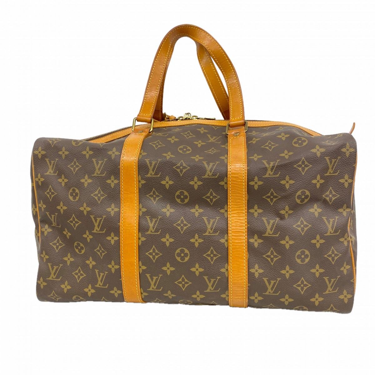 Louis Vuitton Boston Bag Monogram Sac Spool 45 Brown