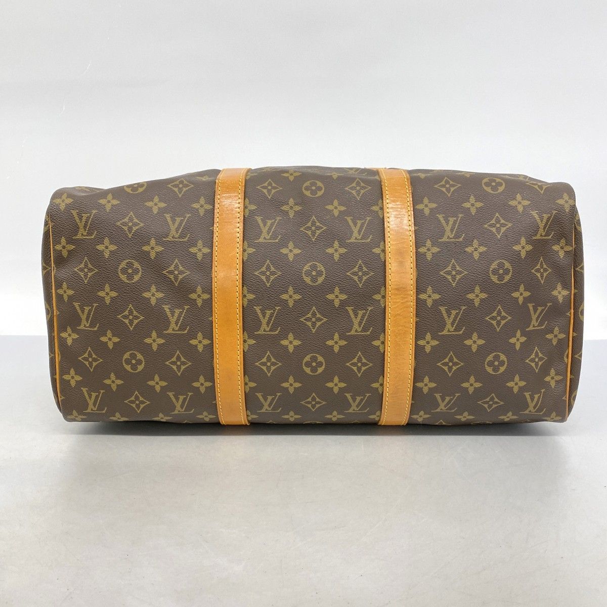 Louis Vuitton Boston Bag Monogram Sac Spool 45 Brown — view 3